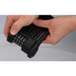 Fischer antivol pliable de v�lo protec fn110, l: 1. 100 mm