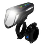 Feu avant led pour v�lo, avec pleins phares, 100 lux