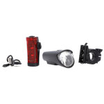 Fischer kit d'éclairage led pour vélo, 45 lux Fischer kit d'éclairage led pour vélo, 45 lux
