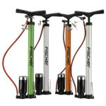 Fischer pompe � air verticale pour v�lo, en alu, toute valve