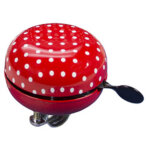 Fischer sonnette pour guidon de vlo maxi, rouge / blanc