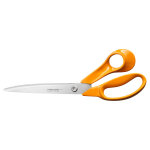 Fiskars ciseaux classic pour droitiers orange - bouts pointus - longueur 25 cm