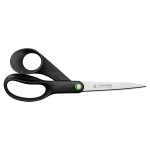 Fiskars ciseaux en plastique recycl� pour droitiers - longueur 21 cm - noir