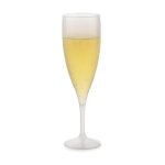 Fl�te � champagne 13 cl en polypro transparent - lot de 100