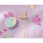 Folia papier crpon en couches, 500 mm x 2, 5 m, argent