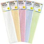 Folia papier crépon irisé, rouleau, (l)500 mm x (l)2, 5 m Folia papier crépon irisé, rouleau, (l)500 mm x (l)2, 5 m