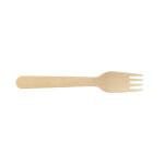 Fourchettes en bois l. 16 cm - lot de 50 Fourchettes en bois l. 16 cm - lot de 50