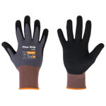 Gants de travail flex grip sandy, noir / gris, xl