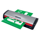 Gbc plastifieuse 250hs office a3 - pochettes de 75 jusqu' 125 microns - noir / rouge