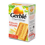 Gerbl biscuits dittiques ssame - lot de 18 botes de 46 g