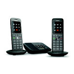 Gigaset tlphone sans fil cl660a duo, avec rpondeur - anthracite