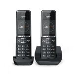 Gigaset téléphone sans fil comfort 550 duo noir Gigaset téléphone sans fil comfort 550 duo noir