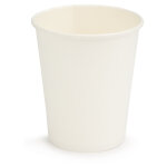 Gobelet en carton blanc 24 cl - décor neutre - enduction en plastique - recyclable - lot de 50 Gobelet en carton blanc 24 cl - décor neutre - enduction en plastique - recyclable - lot de 50