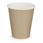 Gobelet en carton brun 17 cl - d�cor naturel - recyclable - lot de 100