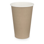 Gobelet en carton brun 30 cl - recyclables - décor naturel - lot de 50 Gobelet en carton brun 30 cl - recyclables - décor naturel - lot de 50