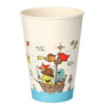 Gobelet en carton 'pirates', 0, 2 l