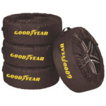 Goodyear jeu de housses de protection pour pneus, 4 pièces Goodyear jeu de housses de protection pour pneus, 4 pièces
