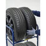 Goodyear rayonnage pour pneus de voiture, pour 4 pneus, bleu