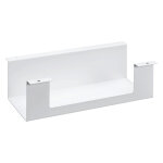 Goulotte organisateur de c�bles l. 30 cm blanc