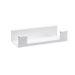 Goulotte organisateur de cbles l. 60 cm blanc