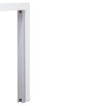 Goulotte verticale aluminium pour bureaux pieds arche actual - aluminium