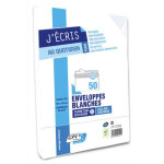 Gpv paquet de 50 enveloppes blanches auto - adhsives 80 grammes format c5 162x229mm rfrence 6626