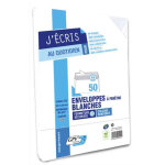 Gpv paquet de 50 enveloppes blanches auto - adhsives 80 grammes format c5 162x229mm fentre 45x100 rf6627 ...