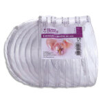 Graine creative lot de 5 boules en plastique cristal  dcorer, diamtre 80mm qualit alimentaire