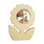 Graine creative miroir fleur 100x140x10mm