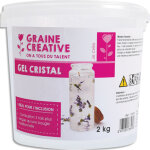 Graine creative pot de 2 kg de gel cristal  fondre pour crer des bougies