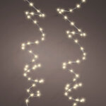 Guirlande micro led extra brillant blanc chaud 9 m