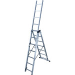 Hailo echelle transformable 3 plans hailo 3 x 7 chelons