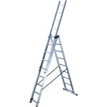 Hailo echelle transformable 3 plans hailo 3 x 9 chelons