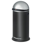 Hailo poubelle kick viser 50 litres noire