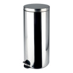 Hailo poubelle  pdale hailo inox 30 l