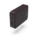 Hama batterie externe portable power pack colour 10 - powerbank chargeur 10 000 mah - 2 ports usb - prune ...