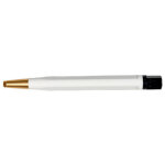 Hansa stylo - gomme en fil de laiton, avec pointe en laiton