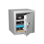 Hartmann tresore coffre - fort de sécurité anti - feu, serrure à clé, 38 litres - gris clair Hartmann tresore coffre - fort de sécurité anti - feu, serrure à clé, 38 litres - gris clair