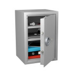 Hartmann tresore coffre - fort de sécurité anti - feu, serrure à clé, 55 litres - gris clair Hartmann tresore coffre - fort de sécurité anti - feu, serrure à clé, 55 litres - gris clair
