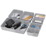 Kit d'inserts de tiroir 'the organizer', 7 pi�ces