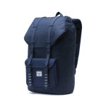 Herschel sac  dos little america 23, 5 litres bleu. poche pour ordinateur 15 pouces. bretelles bleues. ...
