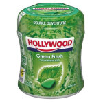 Hollywood easy box chewing - gum green fresh sans sucre - bote de 60