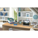 Horloge murale riviera, montre quartz, vert d'eau