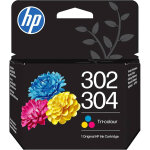 Hp 302 / 304 cartouche d'encre authentique 3 couleurs - b7rt6ae