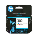 Hp 302 cartouche d encre trois couleurs authentique, rendement standard, cyan, magenta, jaune, encre ... Hp 302 cartouche d encre trois couleurs authentique, rendement standard, cyan, magenta, jaune, encre ...