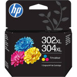 Hp 302xl / 304xl cartouche d'encre authentique 3 couleurs - b7rt8ae