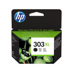 Hp 303xl cartouche d'encre authentique grande capacit� t6n04ae - noir