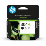 Hp 304xl cartouche d encre noire authentique, rendement �lev� (xl), noir, encre � pigments, 5, 5 ml, ...