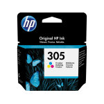 Hp 305 cartouche d'encre authentique 3ym60ae - 3 couleurs