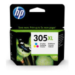Hp 305xl cartouche d'encre authentique grande capacit� 3ym63ae - 3 couleurs